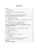 THIẾT KẾ, XÂY DỰNG XE ĐẠP ĐIỆN TỪ XE ĐẠP THƯỜNG NHÃN HIỆU HPU  X