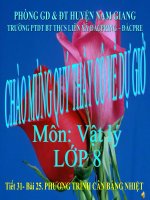 Bài giảng vật lý 8 thao giảng bài phương trình cân bằng nhiệt (38) 