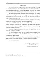 Thiết kế hệ thống thông gió và hệ thống kiểm soát ô nhiễm môi trường không khí cho phân xưởng cơ khí