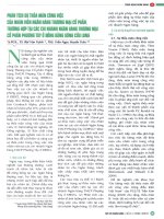 Phân tích sự thỏa mãn công việc của nhân viên ngân hàng thương mại cổ phần, trường hợp tại các chi nhánh ngân hàng thương mại cổ phần phương tây ở đồng bằng sông cửu long 