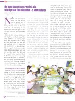 Tín dụng doanh nghiệp nhỏ và vừa trên địa bàn tỉnh hải dương   3 năm nhìn lại 