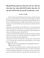 skkn phương pháp tạo hứng thú cho học sinh học môn GDCD phần công dân với đạo đức (GDCD lớp 10 qua hỗ trợ hình ảnh, VIDEO)