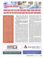 Chính sách tiền tệ đã góp phần quan trọng trong kiểm soát lạm phát, hỗ trợ tháo gỡ khó khăn cho sản xuất, kinh doanh 