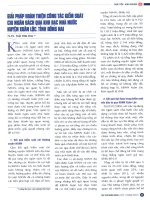 Giải pháp hoàn thiện công tác kiểm soát chi ngân sách qua kho bạc nhà nước huyện xuân lộc, tỉnh đồng nai 