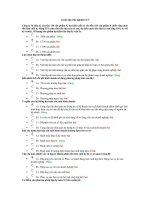 Luyện tập trắc nghiệm số 3 ACC304 