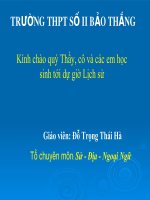 Bài 5  cuộc cách mạng khoa học kỹ thuật lần hai sau chiến tranh thế giới thứ hai   tiết 2