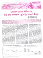 Chính sách tiền tệ hỗ trợ doanh nghiệp vượt khó 