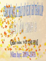 Bài giảng sinh học 9 tham khảo ADN và bản chất của gen (8) 