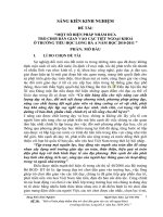 SKKN một số biện pháp nhằm đưa trò chơi dân gian vào các tiết ngoại khóa ở trường tiểu học long hà a 