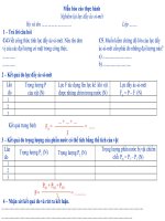 Bài giảng vật lý 8 thực hành nghiệm lại lực đẩy acsimet (3) 