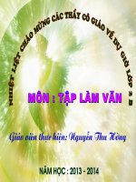 Giáo án bồi dưỡng tiếng việt lớp 2 bài kể chuyện ngắn theo tranh (12) 