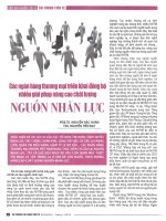 Các ngân hàng thương mại triển khai đồng bộ nhiều giải pháp nâng cao chất lượng nguồn nhân lực 