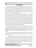 Đồ án tốt nghiệp thiết kế và chế tạo mô hình máy uốn thép ống