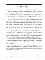 Đồ án tổ chức thi công trường trung học phổ thông  TT huế