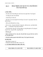 Giáo án địa lý 4 bài 9 hoạt động sản xuất của người dân ở tây nguyên 5