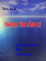 Tình bạn   tình đồng chí