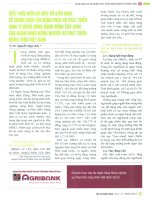 Việc thực hiện và một số kiến nghị về chính sách tín dụng phục vụ phát triển kinh tế vùng đồng bằng sông cửu long của ngân hàng nông nghiệp và phát triển nông thôn việt nam 