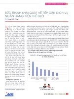 Bức tranh khái quát về tiếp cận dịch vụ ngân hàng trên thế giới 