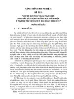 SKKN một số giải pháp nhằm nâng cao trình độ chất lượng đội ngũ giáo viên trường tiểu học đăk ơ 