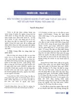 Đầu tư công và giảm đói nghèo ở việt nam thời kỳ 2001 2010 một số giải pháp trong thời gian tới 