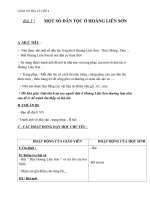 Giáo án địa lý 4 bài 3 một số dân tộc ở hoàng liên sơn 2 