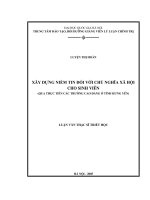 xây dựng niềm tin đối với chủ nghĩa xã hội cho sinh viên   trường cao đẳng tỉnh hưng yên 