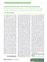 Chuyển đổi mô hình hoạt động của quỹ tín dụng nhân dân trung ương thành ngân hàng hợp tác xã, thúc đẩy cơ cấu lại hệ thống quỹ tín dụng nhân dân ở việt nam 