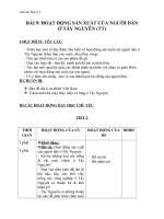 Giáo án địa lý 4 bài 9 hoạt động sản xuất của người dân ở tây nguyên 6 