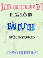 Bài giảng vật lý 8 thực hành nghiệm lại lực đẩy acsimet (1) 