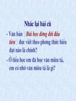 Giáo án ngữ văn lớp 6 thao giảng tìm hiểu chung về văn miêu tả (2) 