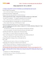 Phân biệt HAVE TO và MUST