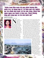 Kiểm toán nhà nước đã góp phần hướng dẫn , kiểm tra , sử dụng hợp lý , có hiệu quả các nguồn lực tài chính nhà nước và tài sản công , đồng thời ngăn ngừa các hành vi tiêu cực lãng phí công quỹ và tài sản quốc gia 