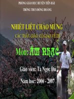 Bài 7  học hát  bài ngôi nhà của chúng ta