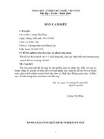 SKKN kích thích trẻ 4 5 tuổi hứng thú, tích cực nhận biết môi trường xung quanh khi sử sử dụng vật thật 