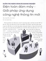 Điện toán đám mây   giải pháp ứng dụng công nghệ thông tin mới 