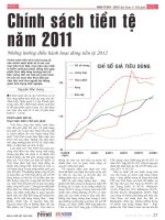 Chính sách tiền tệ năm 2011 