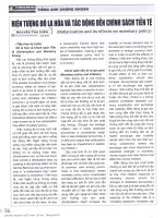 Hiện tượng đô la hóa và tác động đến chính sách tiền tệ 