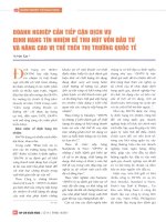 Doanh nghiệp cần tiếp cận dịch vụ định hạng tín nhiệm để thu hút vốn đầu tư và nâng cao vị thế trên thị trường quốc tế 