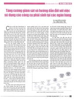 Tăng cường giám sát và hướng dẫn đối với việc sử dụng các công cụ phái sinh tại các ngân hàngtăng cường giám sát và hướng dẫn đối với việc sử dụng các công cụ phái sinh tại các ngân hàng 