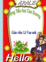Bài giảng điện tử lớp 2 tập làm văn kể về người thân (28) 