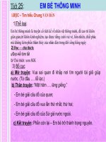 Bài giảng điện tử ngữ văn 6 tham khảo em bé thông minh (9) 