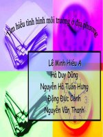 Bài giảng sinh học 9 tham khảo thực hành tìm hiểu môi trường và ảnh hưởng của một số nhân tố sinh thái (19) 