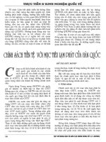 Chính sách tiền tệ với mục tiêu lạm phát của hàn quốc 