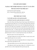 SKKN một số BIỆN PHÁP dạy LUYỆN từ và câu lớp 5 PHẦN QUAN hệ từ đạt HIỆU QUẢ 