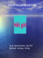 Đồng hồ đếm ngược 10 giây 