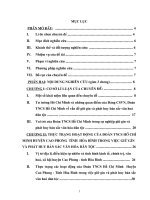 Đoàn TNCS hồ chí minh huyện cao phong   tỉnh hòa bình với sự nghiệp giữ gìn và phát huy bản sắc văn hoá dân tộc 