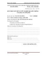 đồ án khóa cửa điện tử sử dụng vi điều khiển