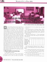 Một số giải pháp nâng cao chất lượng tập huấn công nghệ mới cho nông dân ở an giang 