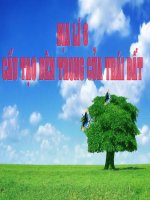 bài 10 cấu tạo bên trong của trái đất