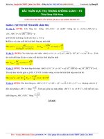 một số bài toán về cực trị thể tích p2 